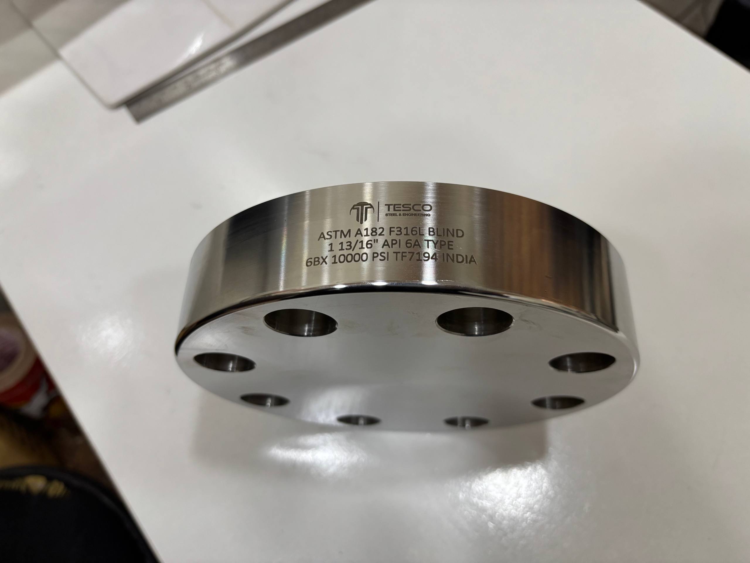 API 6A Type 6BX 10000 PSI 316L Blind