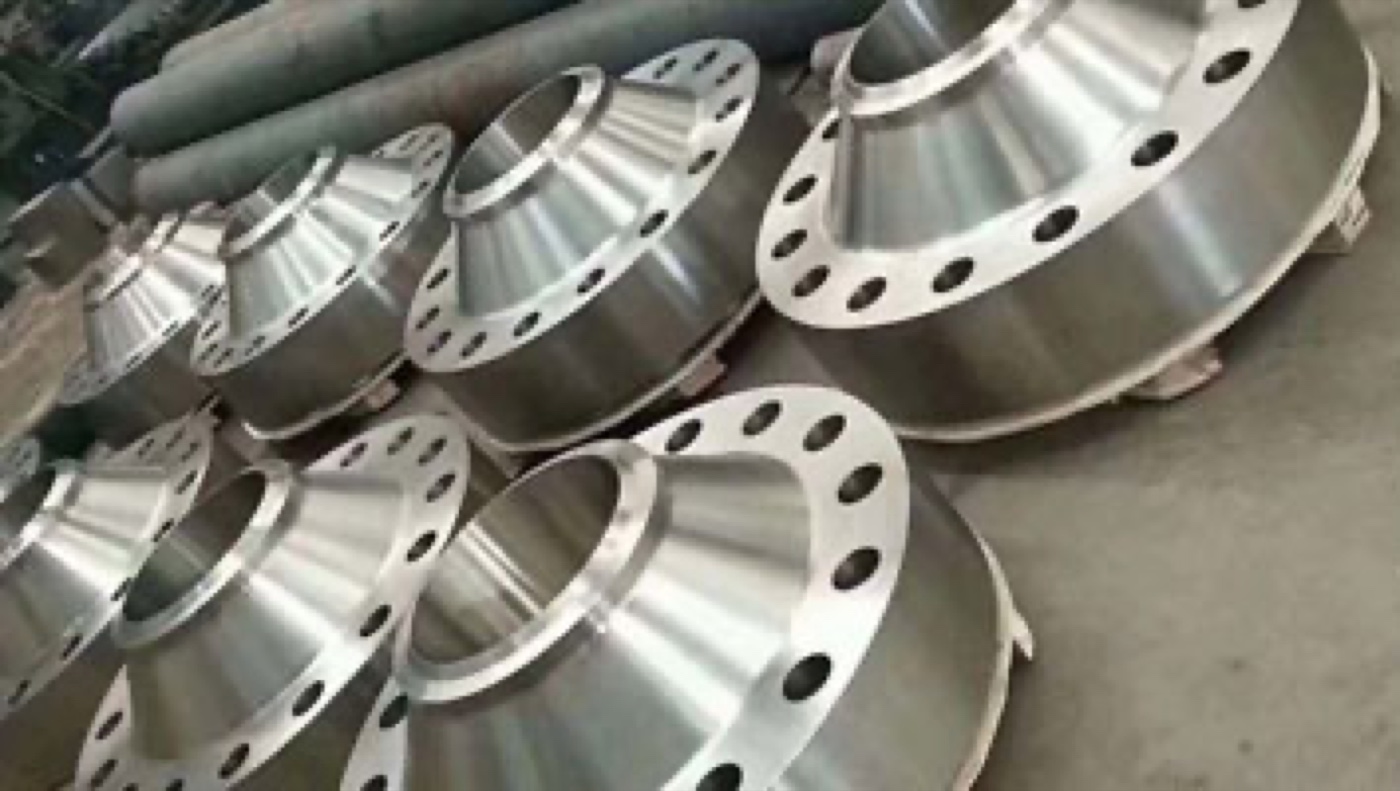 ASTM A182 F304H stainless steel Series A weld neck flanges Class 1500 RTJ, machined heavy hubs — Tesco Steel & Engineering
