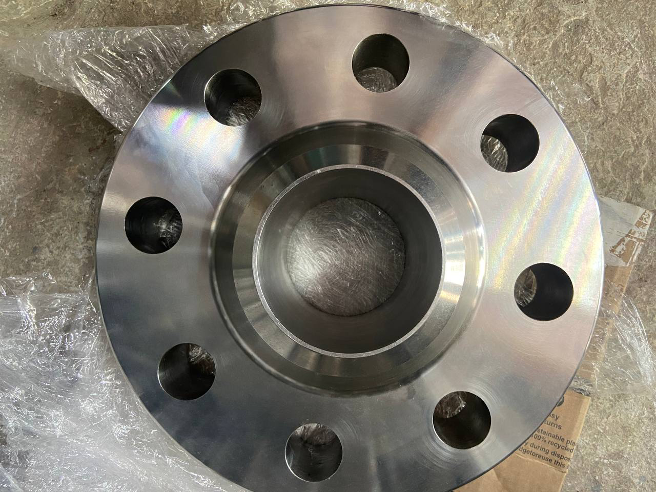 RTJ groove flange Inconel 625 weld overlay refurbishment by Tesco Steel & Engineering